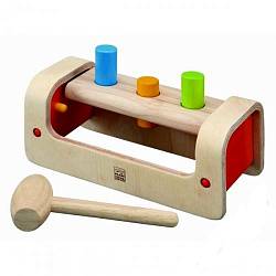 Деревянная забивалка с молоточком (Plan Toys, 5350k) - миниатюра